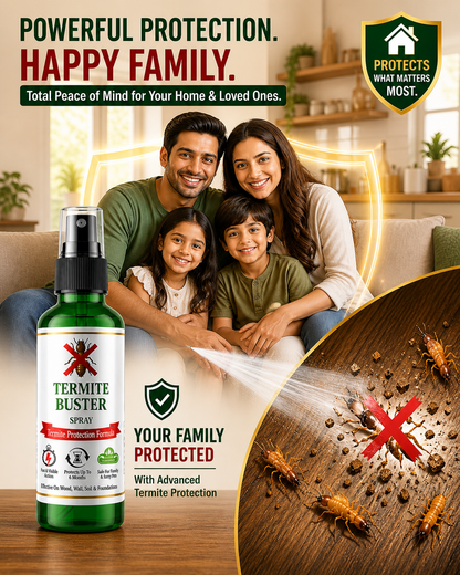 Termite Buster Spray – Powerful Protection Against Termites (Pack of 7)