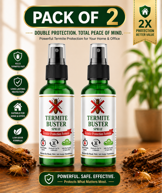 Termite Buster Spray – Powerful Protection Against Termites (Pack of 2)